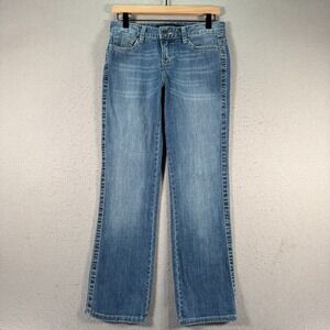 Vintage Calvin Klein Lean Boot Jeans Womens 4 Blue‎ Light Wash Y2K Denim Classic